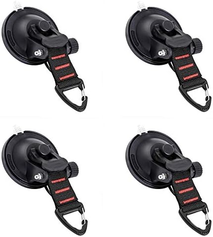 Scgeha タープ 吸盤 強力 フック カーサイドタープ タープ連結用 サンシェード テント 車 吸盤アンカー