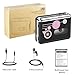 Mersoco Portable Cassette Tape Player, USB Cassette to MP3 Converter, Audio Music Cassette Digital Converter with Earphones, No PC Required