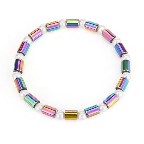 [BtcFu] リンパドレナージカーネリアン磁気アンクレット、磁気リンパデトックスアンクレット、スリム磁気アンクレット減量、アンチスウェリングアンクレット磁気ヘマタイトアンクレット、男性と女性の減量用 (B)のサムネイル