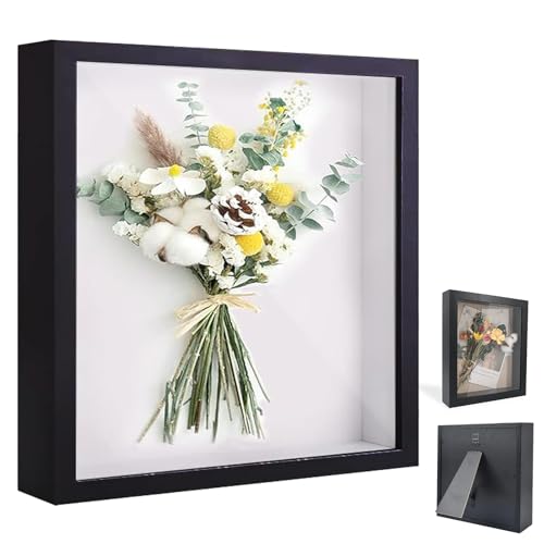Bilderrahmen zum Befüllen, Tiefer Bilderrahmen zum Befüllen 25 x 25 cm,...