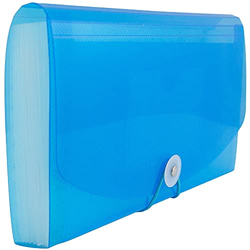 Carpeta de acordeón pequeña JAM PAPER para guardar cheques y proteger documentos 2