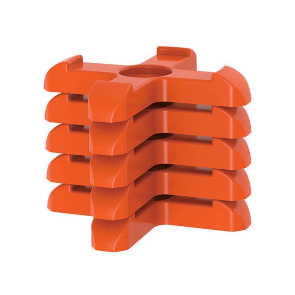 SEAFLO RV Tongue Jack Stand (5- Pack) - Distributes Your Trailer Weight Evenly - Compatible with 2” inch to 6” inch Diameter Tongue Jacks