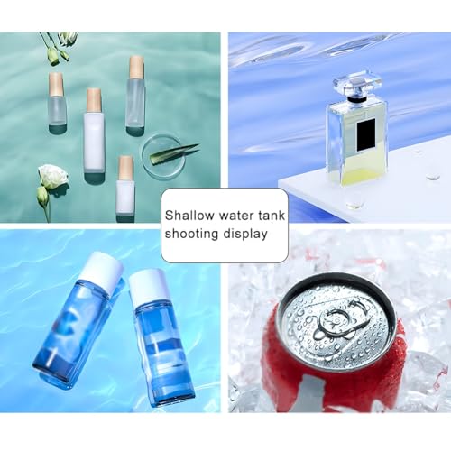 Accessoires de prise de vue publicitaire sans reflet plateau eau - 7