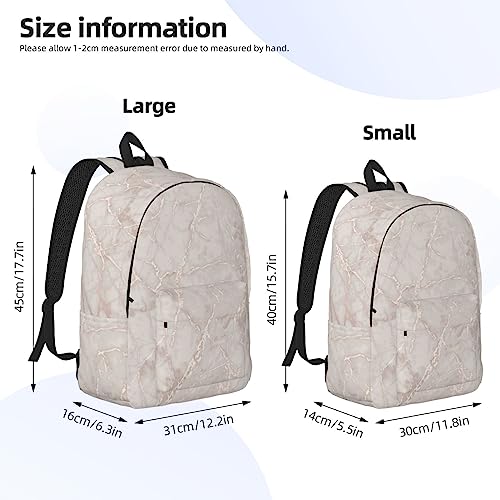 Sac à dos ordinateur antichoc marbre rose protège vos PC - 4
