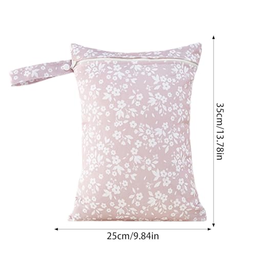 Pañales lavables para bebés reutilizables y ajustables con 4 inserciones absorbentes 5