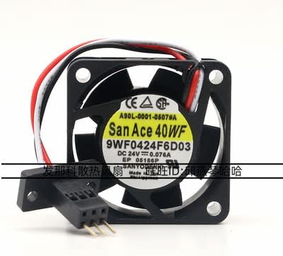Compuae COMPUAE - New CPU Cooler Fan 9WF0424F6D03 A90L-0001-0507#A 24𝖵 0.076A ...