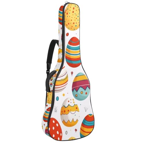 Housse de guitare étanche à motif coloré pour emporter votre musique partout