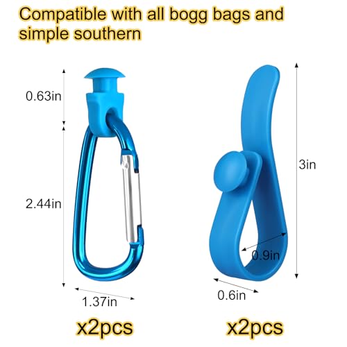 Image of Mity rain Key Holder for Bogg Bag, Accessories for Bogg Bags Original X Large, Insert Charm Carabiner Keychain for Beach Bag