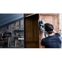 Bosch 10x EXPERT M480 Schleifnetz (für Farbe auf Holz, Hartholz, Ø 80x133 mm, Körnung 220, Professional Zubehör Schwingschleifer) – Ansicht 4
