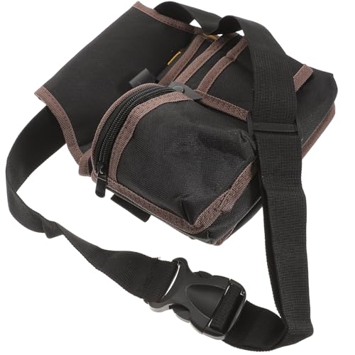 Kisangel Bolsa de Herramientas Ajustable para Electricistas Cinturón Resistente de Gran Capacidad Organizador Multifuncional para Trabajo Manual y Reparación Resistente al Desgaste y Agua