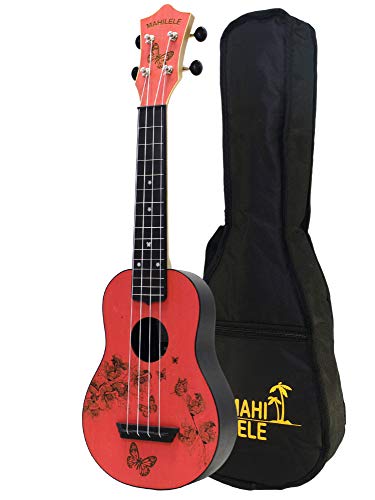 Ukulele Mahilele 3.0 Pink spring - Les Beatles, Paul McCartney, John Lennon, RIngo Starr, George Harrison Ukulele Mahilele 3.0 Pink spring