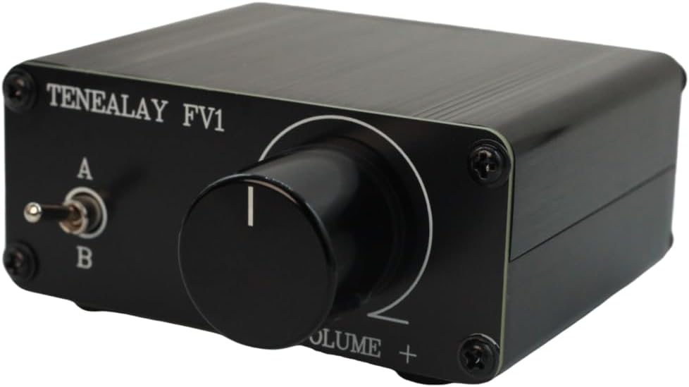 HiFi Passive Audio Stereo Loudness Contour Controller Equal Volume Control Box FV1