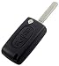 Citroen Carcasa para llave mando a distancia llaves 2 botones ks02no Berlingo...