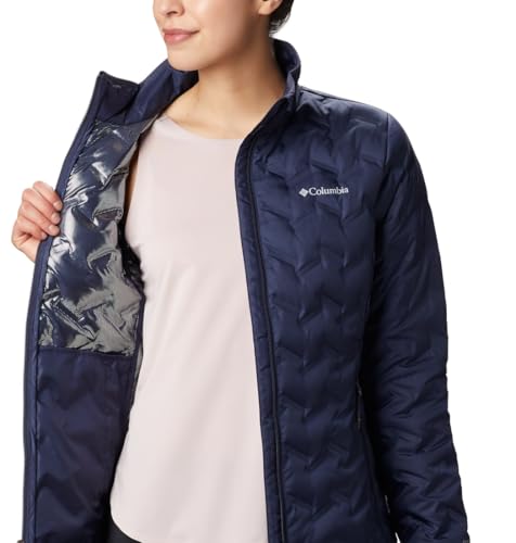 Image of Columbia Womens Delta Ridge Down Jacket, Collegiate Navy, S