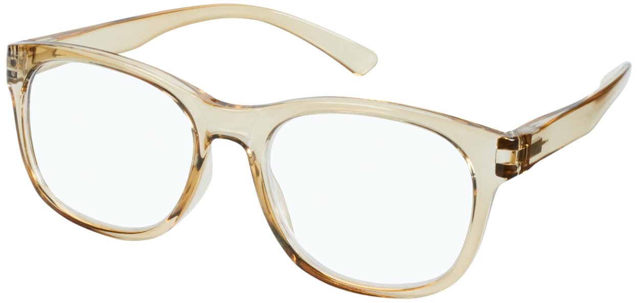 Remaldi Women's Fiskardo Reading Glasses, Blonde, 3.5