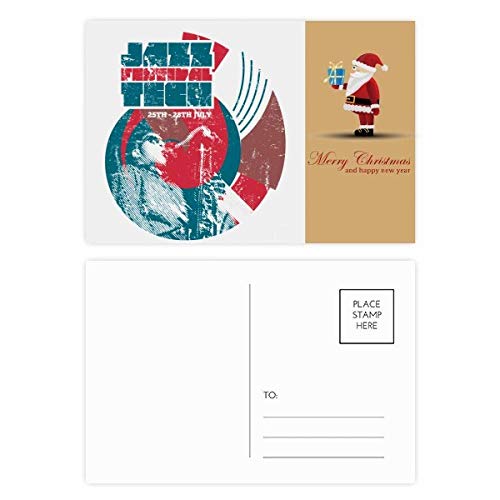 Cartes postales festival de jazz et musique de théâtre en lot de 20 pièces pour correspondance