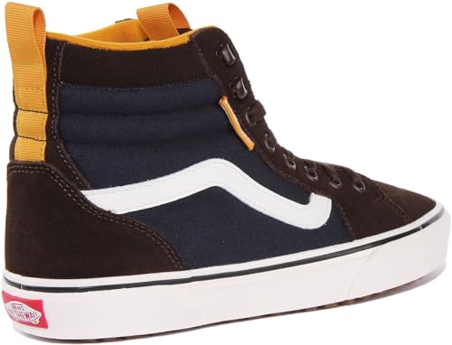 Vans Vans Unisex Filmore High Vansguard Shoes Lace-up Design Suede - Canvas Gray/Marshamallow/Brown 14.5