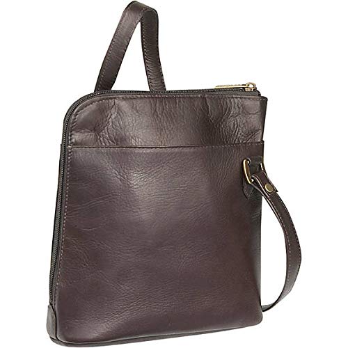 Le Donne Leather L-Zip Crossbody Shoulder Bag3