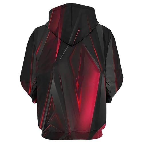 GOFULY Mens Hoodies Pullover Funny 3D Graphic Fall Sweatshirts Lightweight Pullover Long Sleeve Winter Jacket With Pockets2