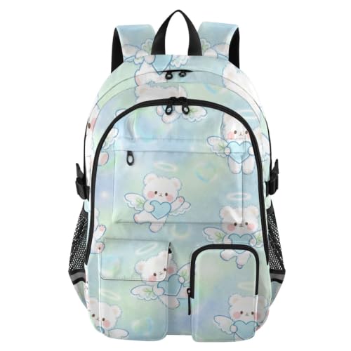 Mochilas de viaje para laptop azul Aura de 17.5'' bolsas de trabajo