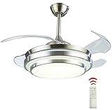 ★ Ventilador con aspas transparente y recogida, con un motor potente y 6 velocidades aumenta tu eficiencia energética todo el año refrescando en verano y distribuyendo el calor en Invierno.