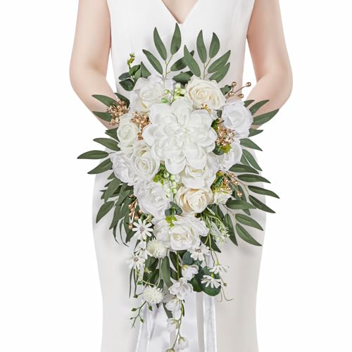 Bouquet de fleurs artificielles pour un mariage de rêve et une fête prénuptiale réussie
