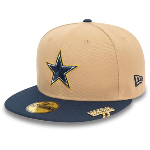 Catálogo para Comprar On-line Gorras Cowboys , listamos los 10 mejores. 49 New Era Gorra NFL Dallas Cowboys Beige 59Fifty Talla 7 Unisex (SIN Pin)