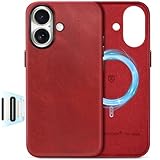 SHIELDON Lederhülle für iPhone 17 6,3