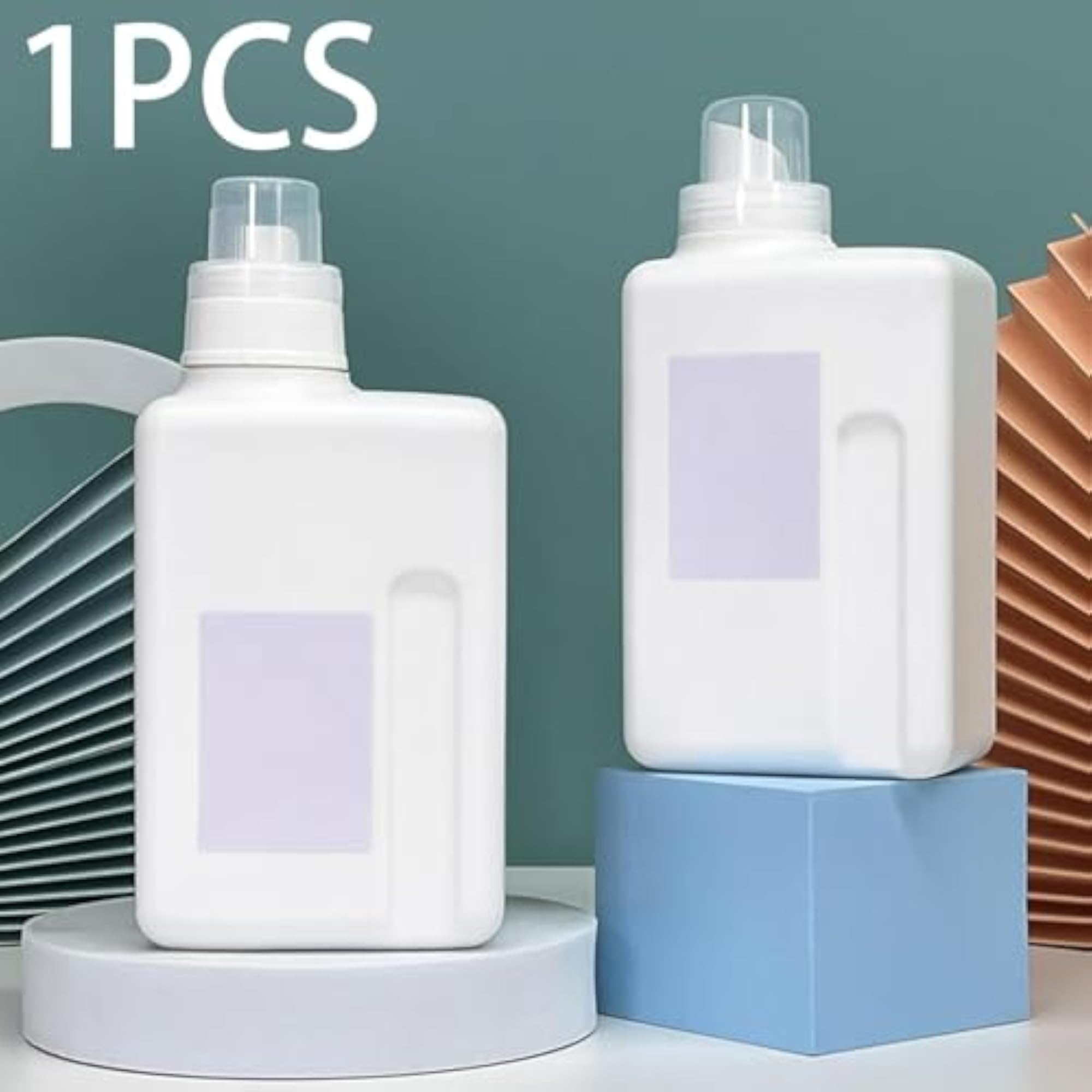 6x Liquid Lotions Bottle for Hand Dispensers, 600ml