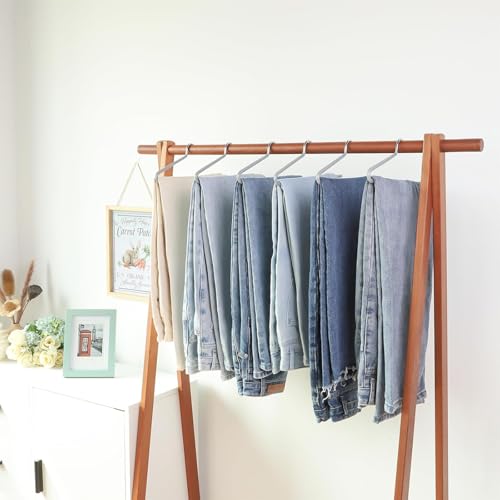 MAFAGE Cintres Pantalons Métal 20 Pièces Antidérapants Gain de Place 29 cm – vue 6