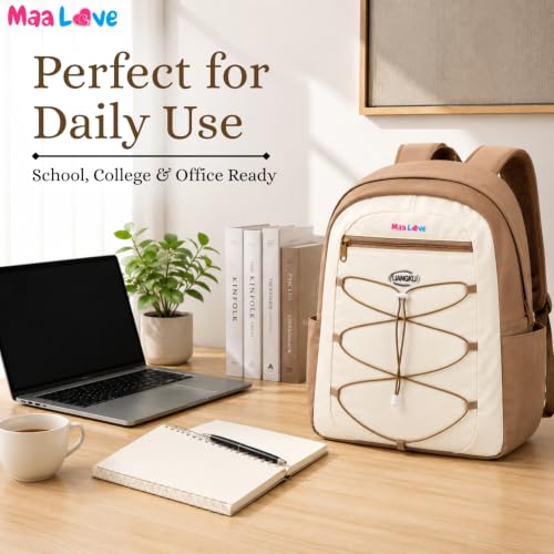 Image of Cute Kawaii Plush Display Backpack for Girls - Multi-Pocket School Bag with Transparent Window, Adjustable Straps, Aesthetic Bookbag for Teens & Students