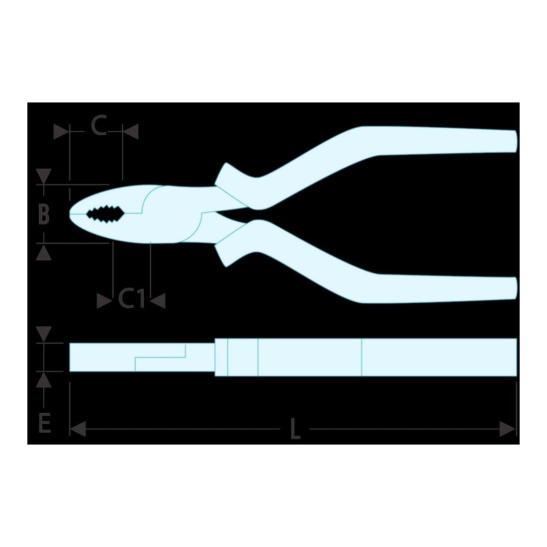 ALICATE UNIVERSAL 160MM SLS