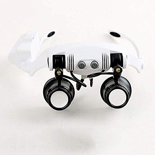 Casques éclairés et loupe pour les cils électronique circuit et montre - 7