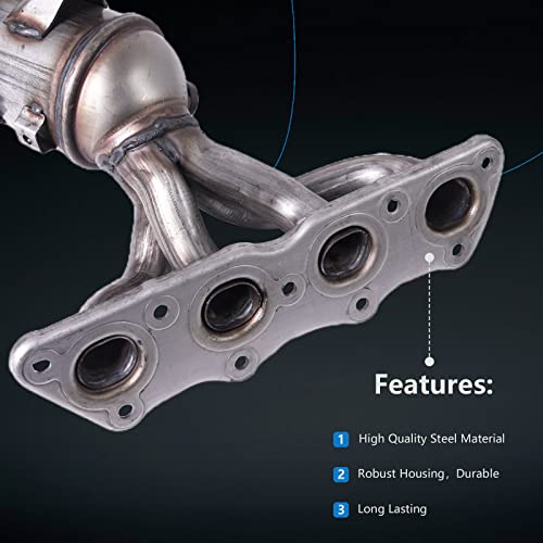 image for Aumzong 674-891 Front Manifold Catalytic Converter Compatible with 201