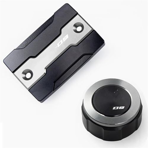 Tapas de líquido de frenos para motocicleta FZ09 y MT09 2014-2020, juego de titanio