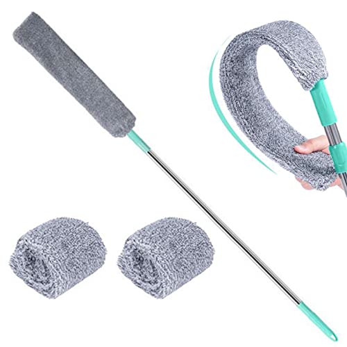 Retractable Gap Dust Cleaner,Extendable Skinny Flat Duster Gap Mop