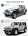 JOYTUTUS Wrangler Mirrors Doors Off Compatible with Wrangler TJ JK & Unlimited, Wrangler JK Side Mirrors for Wrangler 1997-2018, Wider View No Vibrate & Wobble (Patented), Does Not Fit on Doors