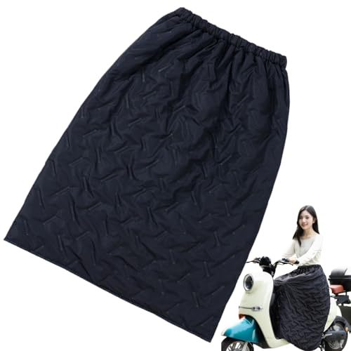 Cortavientos para moto y scooter con protección ajustable para piernas en invierno