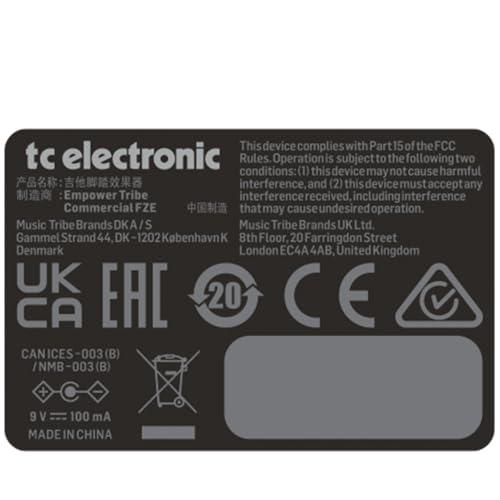 Pédale de delay FLASHBACK 2 TC Electronic avec effet haut de gamme - 4