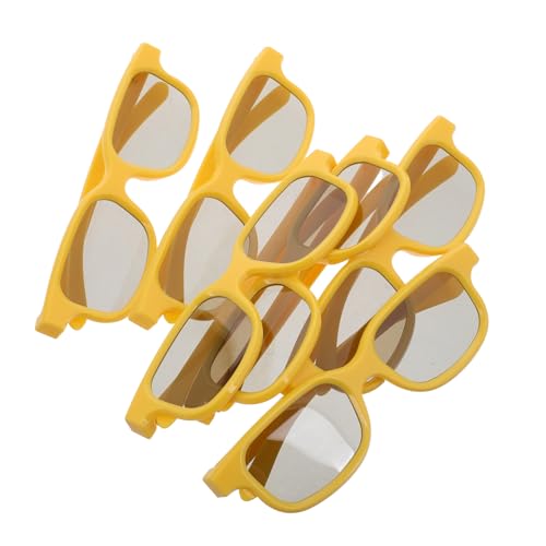 HONMEET 6pcs Movie Glasses for Boys and Girls Lightweight and Comfortable Viewing Glasses for Home School and Cinema Immersive for