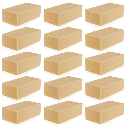 Image of Tessco for you 15 Pcs Reusable Soot Eraser Sponge for Dry Cleaning - Effective Soot Remover for Pet Hair, Dust, and Dirt on Painted Walls, Books, and Car Interiors