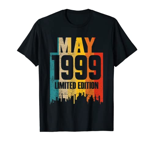 May 1999 23 Years Old Birthday Limited Edition Vintage T-Shirt