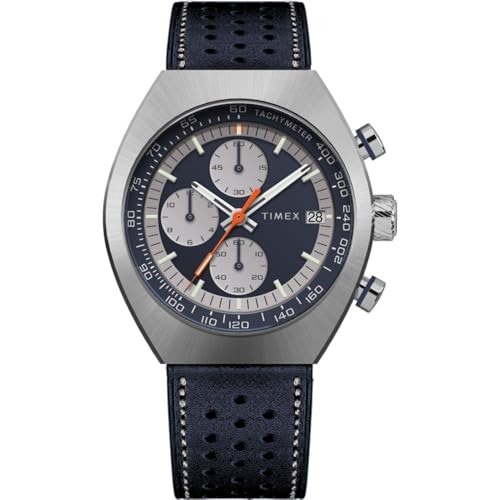 Montre chronographe Timex homme 42mm idéale pour le bureau et les sorties