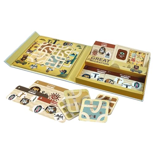 Wscwl 動物のジグソーパズル、子供向け動物パズル | 幼児用木製パズル | グレートマイグレーション学習玩具、インタラクティブ教育玩具、運動と記憶力の向上、集中力