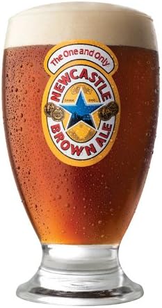 Newcastle Geordie Schooner Glass | New Set of 2 Glasses