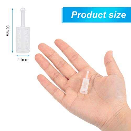 BOAO 40 Stück Farbfilter Schwerkraft Sprühfilter HVLP Filter Einweg HVLP Schwerkraft-Farbsiebe Feinmaschige Universalgröße Für die Meisten Schwerkraft Sprühgeräte