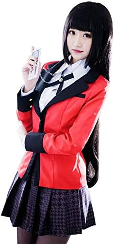 Amazon Co Jp 蛇喰 夢子 コスプレ衣装 7点セット ウイッグ付き 賭ケグルイ 蛇喰夢子 じゃばみゆめこ 桃喰綺羅莉 ももばみきらり 夢見弖ユメミ ゆめ みてゆめみ コスチューム衣装 Cosplay 女の子jk 女性 高中生 学生制服by Jjanime S ホビー 通販