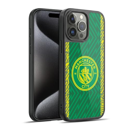 Coque iPhone 15 Pro Max Man City Third Gardien de But en Gel Renforcé