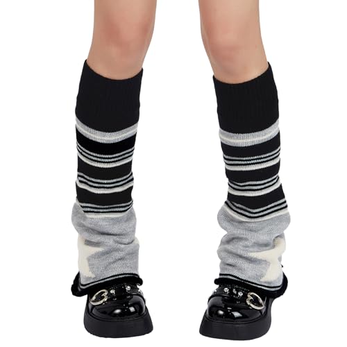 Image of Century Star Leg Warmers for Women Girls Kawaii Y2K Leg Warmers Cutecore Gyaru Leg Warmer Goth Lolita Accessories