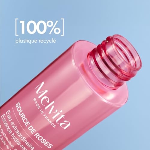 Soin Visage Source De Roses Eau Extraordinaire Essence Hydra repulpant Bio Melvita Le Flacon De 150ml - vue 8
